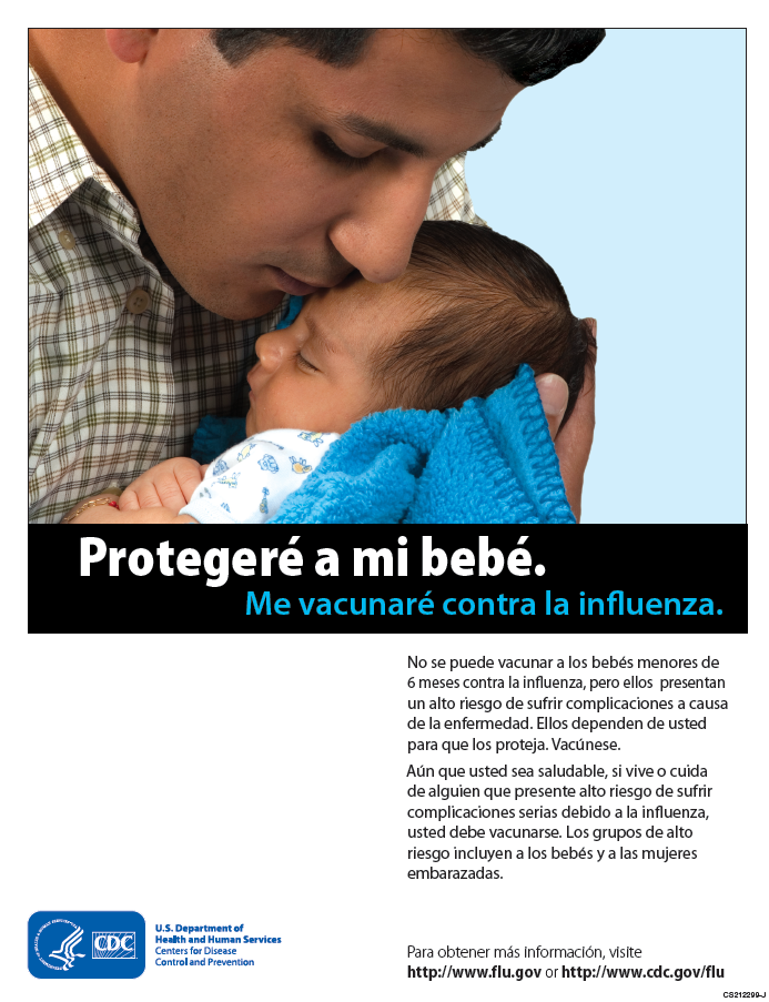 PREGNANCY: Protegeré a mi bebé (Spanish only - Latino man and baby